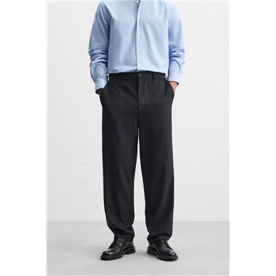 PANTALÓN STRAIGHT FIT CON LANA