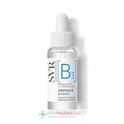 SVR [B3] Ampoule Hydra - Concentré Réparateur, Repulpant, Anti-rides 10 ml