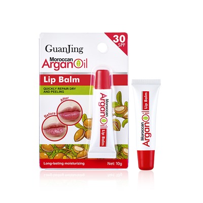 [GUANJING] Бальзам для губ ВИТАМИН Е И АРГАНОВОЕ МАСЛО Vitamin E&Argan Oil Lip Balm, 10 г