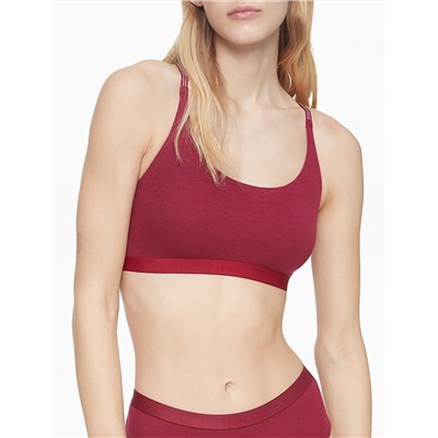 Pure Ribbed Unlined Bralette