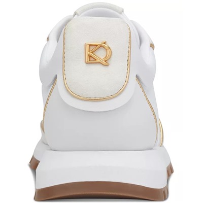 Donna Karan New York Women's Binx Mixed-Media Lace-Up Sneakers