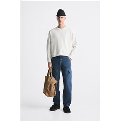 SUDADERA CROPPED BOLSILLOS