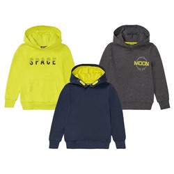 PEPPERTS® Kapuzenpullover Jungen, mit Rippbündchen