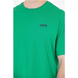 Erkek Yeşil Oversize Bisiklet Yaka Tişört