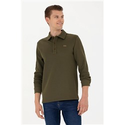 Erkek Haki Sweatshirt