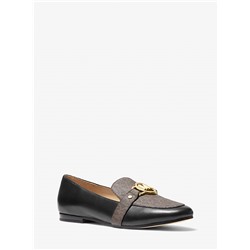 Rory Leather and Logo Loafer