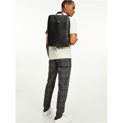 TOMMY HILFIGER LEATHER MOD BACKPACK