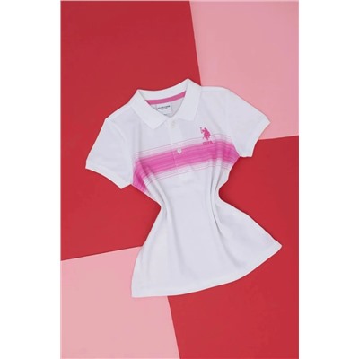U.S. Polo Assn., Erkek Çocuk Pembe Tişört