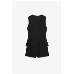 WAISTCOAT PLAYSUIT