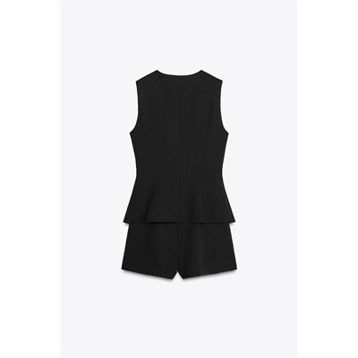WAISTCOAT PLAYSUIT