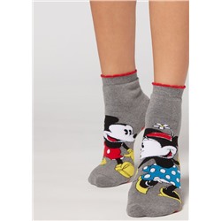 Stoppersocken Minnie und Mickey Mouse
