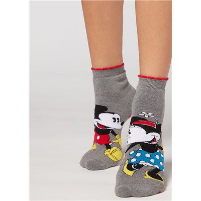 Stoppersocken Minnie und Mickey Mouse