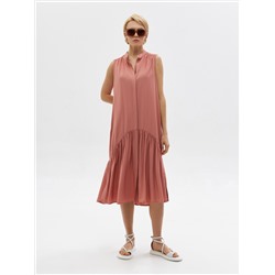 Платье со сборкой снизу ECOVERO