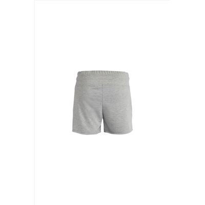 Bad Bear, Serena Sweatshorts Gri Melanj Kadın Şort