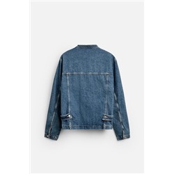 CAZADORA DENIM RELAXED FIT