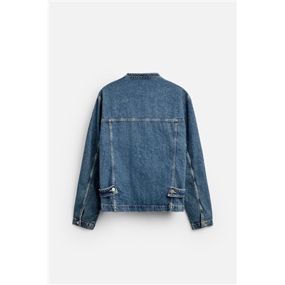 CAZADORA DENIM RELAXED FIT