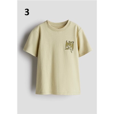 Хлопковая футболка для мальчиков H&M