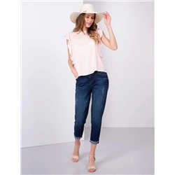 Pembe Regular Fit Bluz