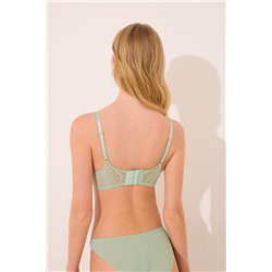 GORGEOUS Sujetador push up bustier verde