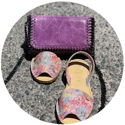 AB.Zapatos · 3207PC · clavel multicolor+Pelle CANDELA ЛАВАНДА