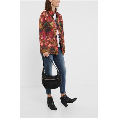 Parka recta floral