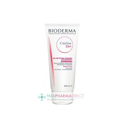Bioderma Créaline DS+ Gel Moussant Nettoyant Apaisant Assainissant 200ml