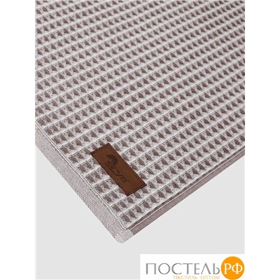 Полотенце Вафельное Arya Kira 70x140 Темно-бежевый