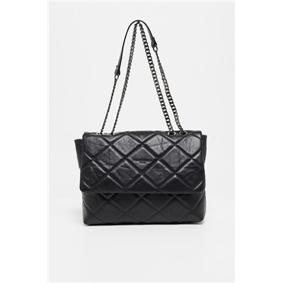 Bandolera de piel Olah Negro