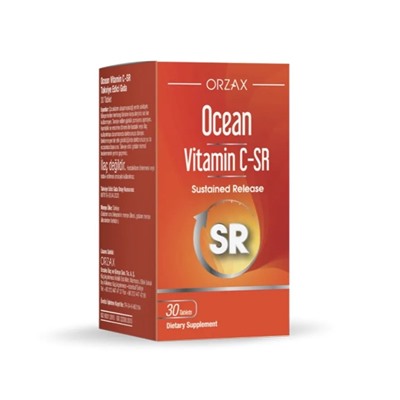 ORZAX Ocean Vitamin C-SR 30таб
