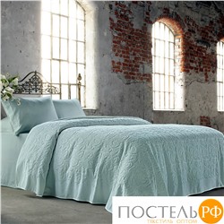 T1244T10007187 Покрывало Tivolyo home BAROC бирюзовый Евро