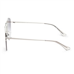 Calvin Klein Women's Silver Aviator Sunglasses