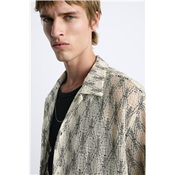 CAMISA CALADOS CONTRASTE