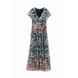 Vestido largo camuflaje