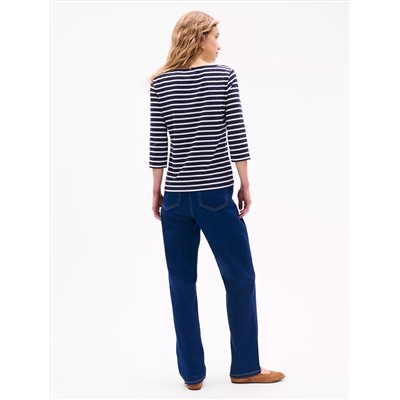 Stripe Boatneck T-Shirt
