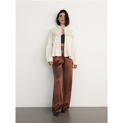 Jacke aus Baumwolle
