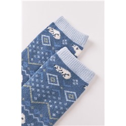 Calcetines largos print osos polares