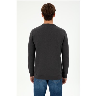Erkek Antrasit Sweatshirt