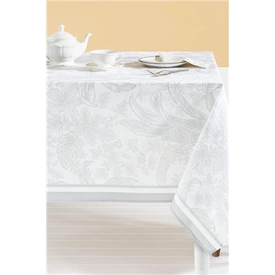 Bernice Polycotton Masa Örtüsü - Gri - 160x200 cm