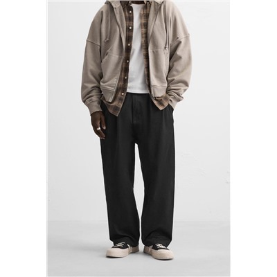 PANTALÓN RELAXED FIT PLIEGUES