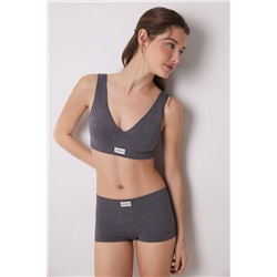 Culotte canalé gris seamless