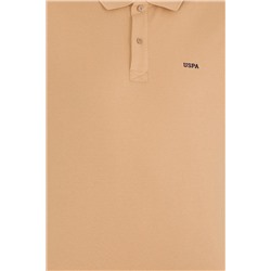 Erkek Camel Basic Polo Yaka Tişört