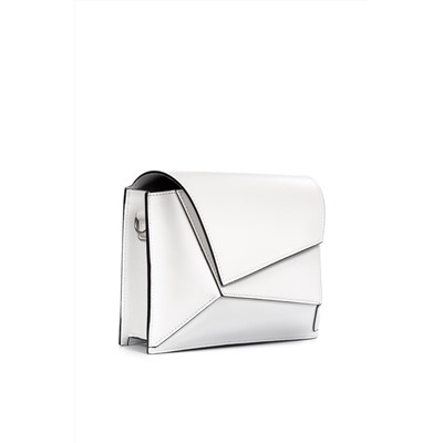 Bandolera de piel Blanco - Firenze Artegiani