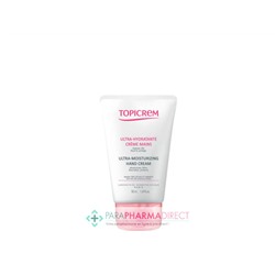 Topicrem Ultra-Hydratant Crème Mains Peaux Sensibles 50ml