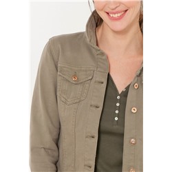 Chaqueta vaquera Caqui