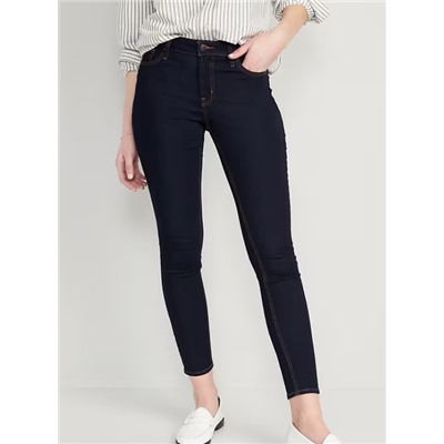 Mid-Rise Rockstar Super-Skinny Jeans