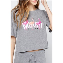 Camiseta Cassie Gris