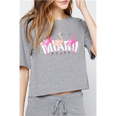 Camiseta Cassie Gris