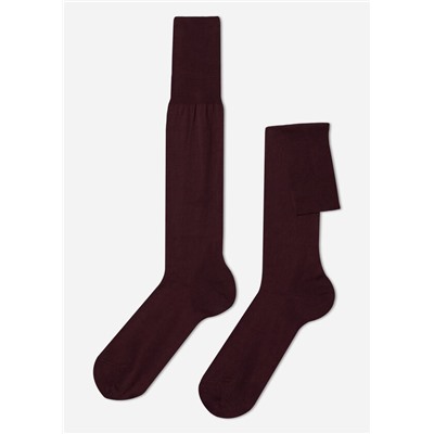 Lange Herrensocken mit Fil d‘Ecosse