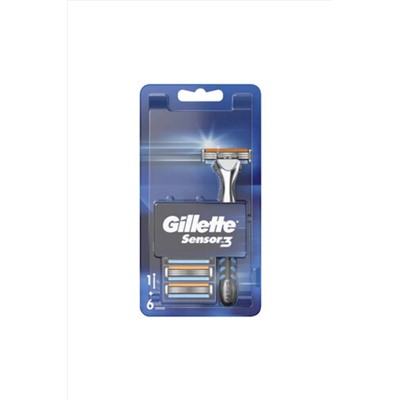 Gillette, Sensor3 Mak 6'lı Bıçak