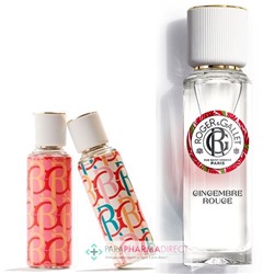 Roger & Gallet Gingembre Rouge - Eau Parfumée Bienfaisante 30ml + 1 FOURREAU OFFERT